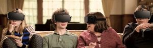 vr réalité virtuelle casque interaction